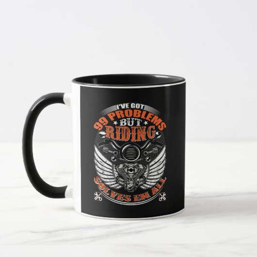 Mug Tasse voor motorliefhebbers Mok (Links)