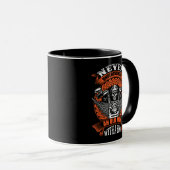 Mug Tasse voor motorliefhebbers Mok (Voorkant rechts)