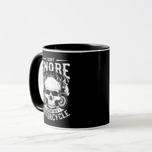 Mug Tasse voor motorliefhebbers Mok (Voorkant links)