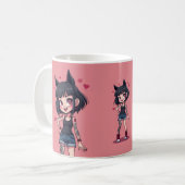 MUG TATOO GIRL CORE KOFFIEMOK (Voorkant links)
