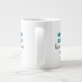 Mug - The Worth of a Woman Collection Grote Koffiekop (Achterkant)