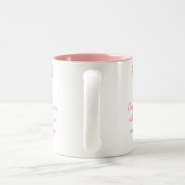 Mug - The Worth of a Woman Collection Tweekleurige Koffiemok