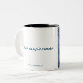MUG Tigre "Destiné" Tweekleurige Koffiemok (Voorkant links)