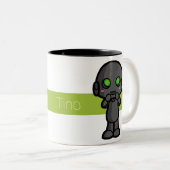 Mug Tino Tweekleurige Koffiemok (Voorkant rechts)