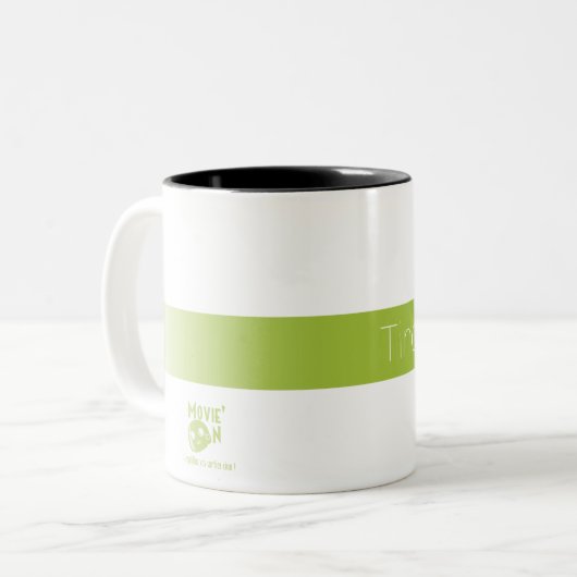 Mug Tino Tweekleurige Koffiemok (Voorkant links)