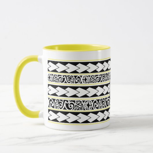 Mug Tribal Ethnic Jaune Mok (Links)