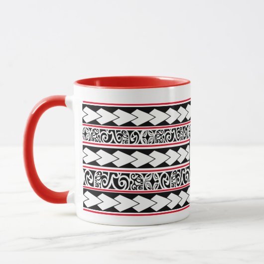 Mug Tribal Ethnic Rouge Mok (Links)