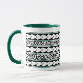 Mug Tribal Ethnic Vert Chasseur Mok (Links)