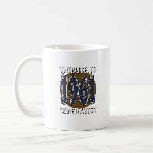 Mug Tribute to 1961 Generation Koffiemok (Links)