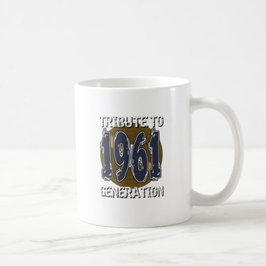 Mug Tribute to 1961 Generation Koffiemok (Rechts)
