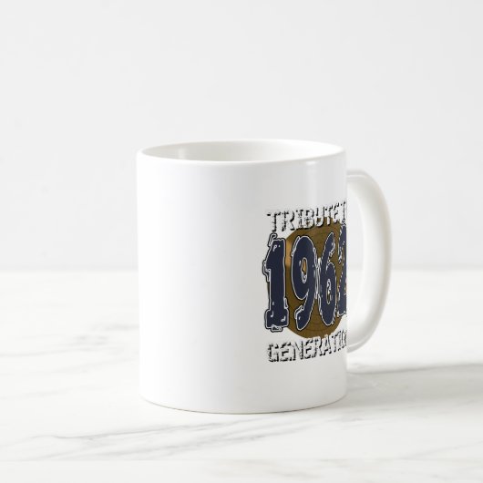Mug Tribute to 1962 Generation Koffiemok (Voorkant rechts)