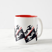 Mug Tweekleurige Koffiemok (Voorkant rechts)