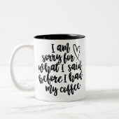 Mug Tweekleurige Koffiemok (Links)