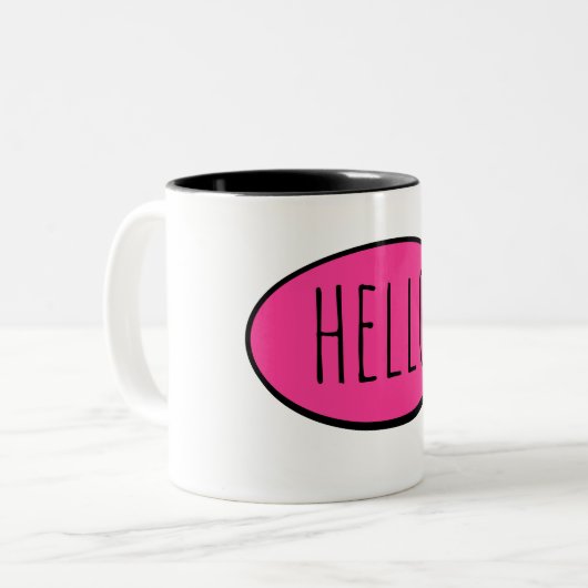 Mug Tweekleurige Koffiemok (Voorkant links)