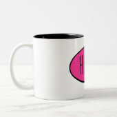 Mug Tweekleurige Koffiemok (Links)