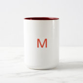 Mug Tweekleurige Koffiemok (Center)