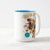 Mug Tweekleurige Koffiemok (Voorkant rechts)