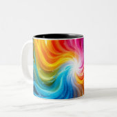 Mug Tweekleurige Koffiemok (Voorkant links)