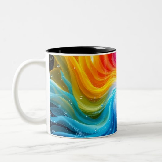 Mug Tweekleurige Koffiemok (Links)