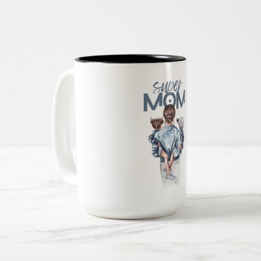 Mug Tweekleurige Koffiemok (Voorkant links)