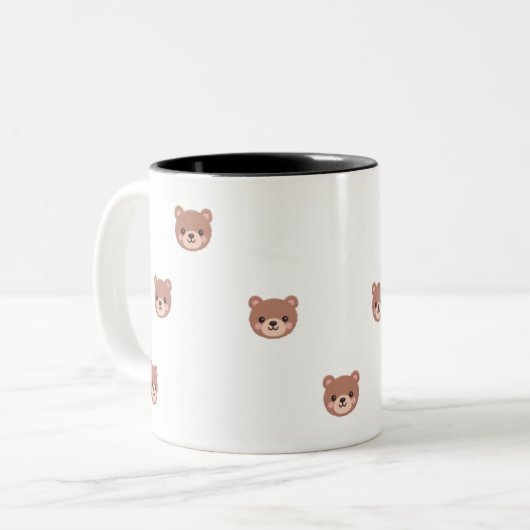 Mug Tweekleurige Koffiemok (Voorkant links)