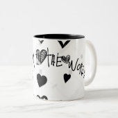 Mug Tweekleurige Koffiemok (Voorkant rechts)