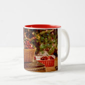 mug tweekleurige koffiemok (Voorkant rechts)