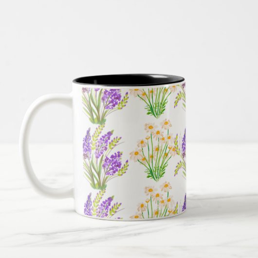 mug tweekleurige koffiemok (Links)