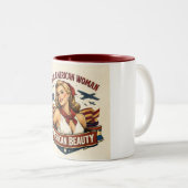 Mug Tweekleurige Koffiemok (Voorkant rechts)