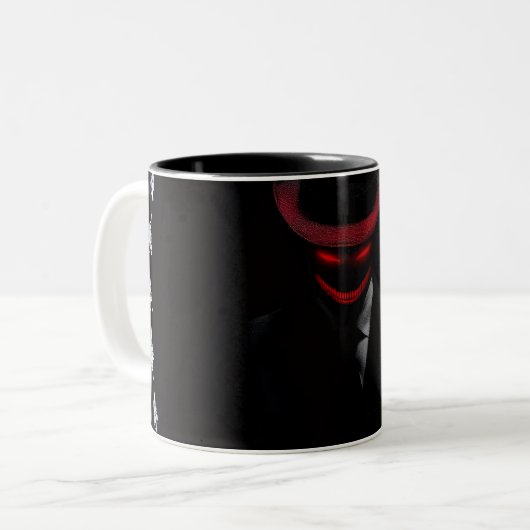 Mug Tweekleurige Koffiemok (Voorkant links)
