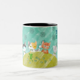 mug  tweekleurige koffiemok