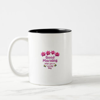 mug tweekleurige koffiemok