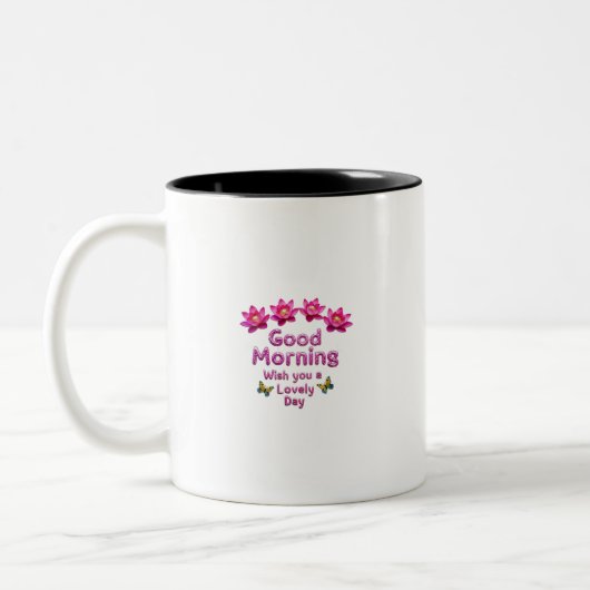 mug tweekleurige koffiemok (Links)