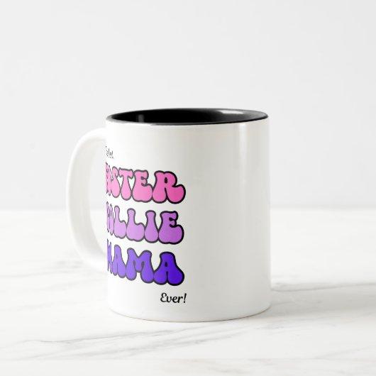 Mug Tweekleurige Koffiemok (Voorkant links)