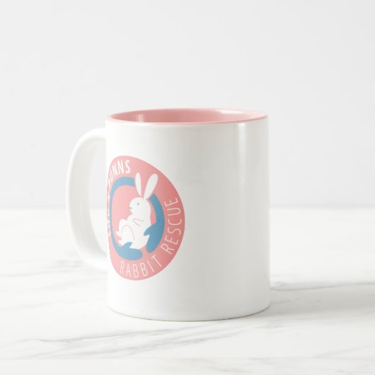 Mug Tweekleurige Koffiemok (Voorkant links)