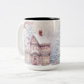 Mug Tweekleurige Koffiemok (Voorkant links)