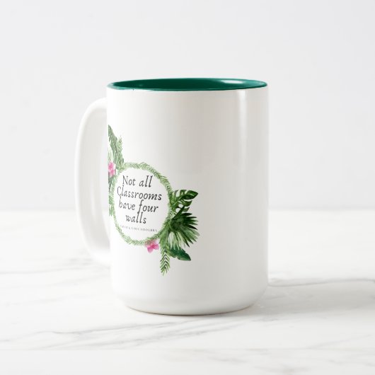 Mug Tweekleurige Koffiemok (Voorkant links)