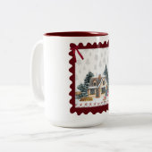 Mug Tweekleurige Koffiemok (Voorkant links)