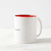 Mug Tweekleurige Koffiemok (Voorkant rechts)