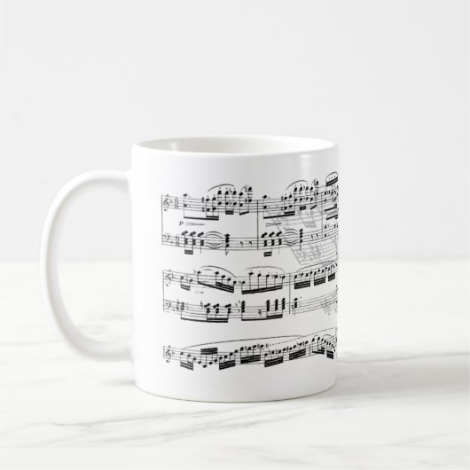 Mug Ukulele Koffiemok (Links)