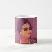 Mug Umm Kulthum, first lady of Egypt Koffiemok (Center)