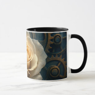Mug univers steampunk - De tijdroos Mok