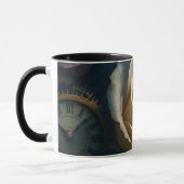 Mug univers steampunk - De tijdroos Mok (Links)