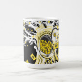 Mug – Urban Tree Owl & Wealth Surreal Pop-Art  Koffiemok (Center)