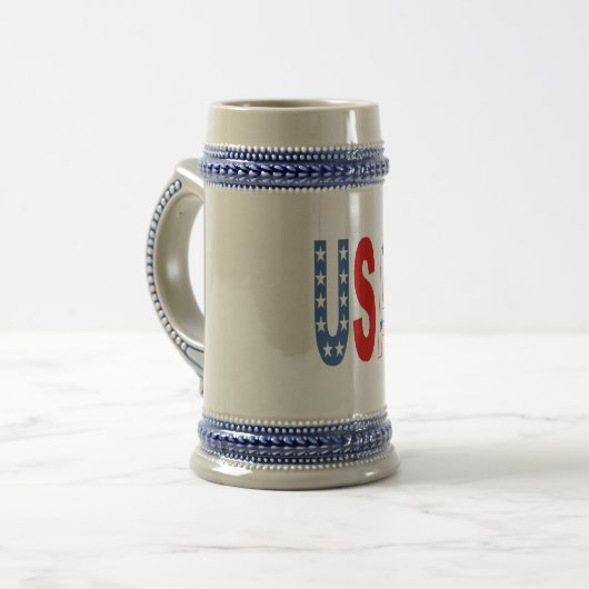 Mug USA Bierpul (Voorkant links)