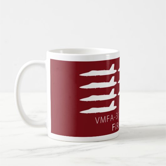Mug USMC VMFA F/A-18C Koffiemok (Links)
