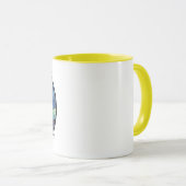 Mug Van Gogh portrait Starry night Unique Design Mok (Voorkant rechts)