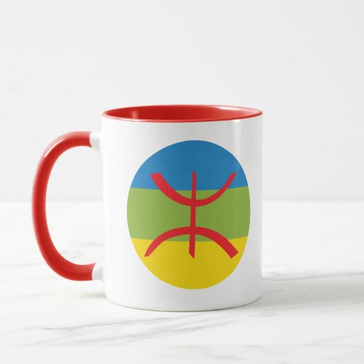 Mug Vlag van Amazigh Mok (Links)