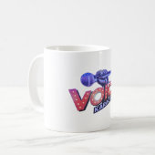 Mug Voices 1 side printed. 325 ml. Koffiemok (Voorkant links)