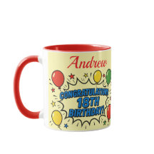 Mug voor 18e verjaardag